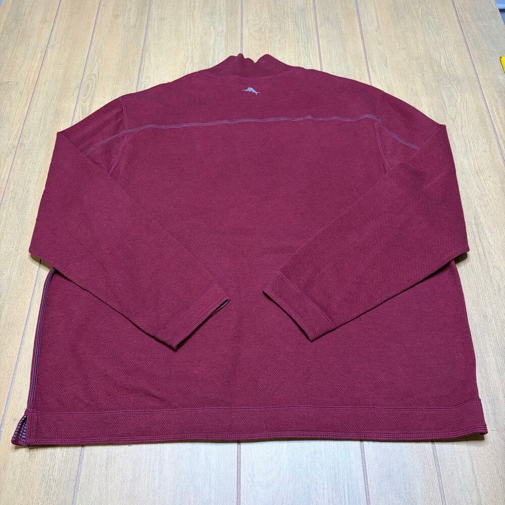 Tommy Bahama USC Trojans 2XL Quarter Zip Pullover Sweater Red NCAA University - Picture 10 of 13